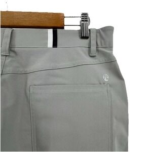 Rhoback Delta Performance Pants Men's 34x30 Grey Golf Activewear Casual Stretch